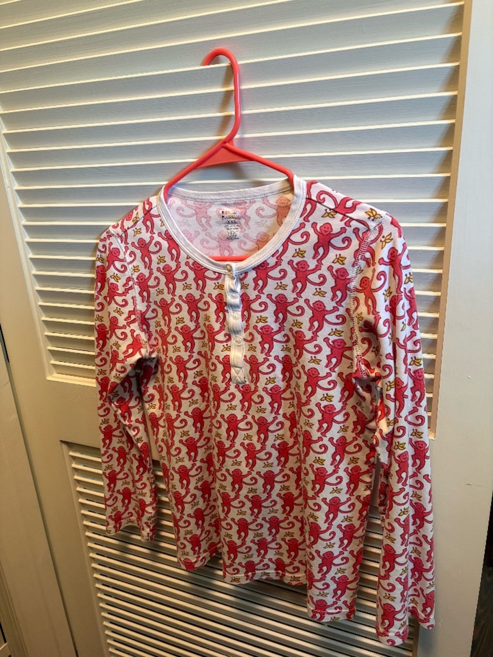 Roller Rabbit Pink Monkey Pajama Set